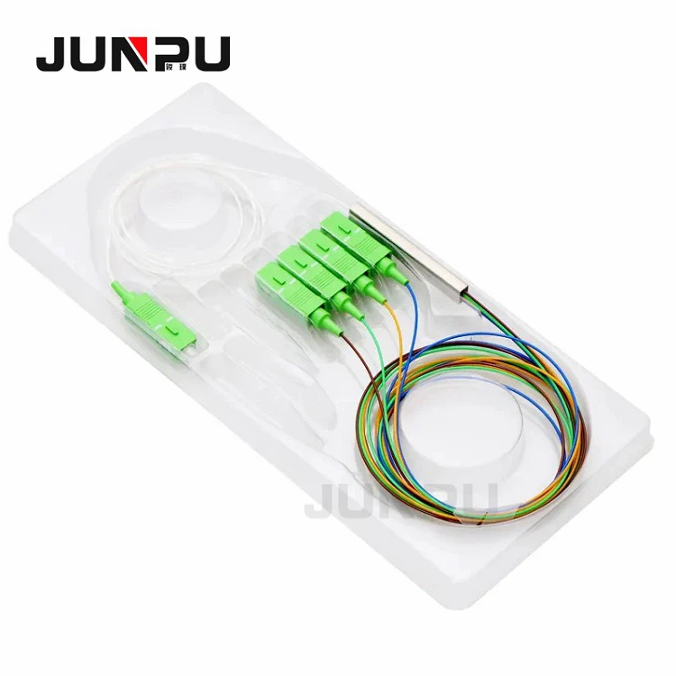 1x16 Steel Tube Fiber Plc Splitter