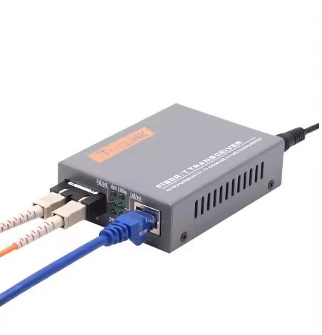 10/100m 25KM SC With RJ45 Netlink HTB-3100AB Single Mode Single Fiber Optic Media Converter